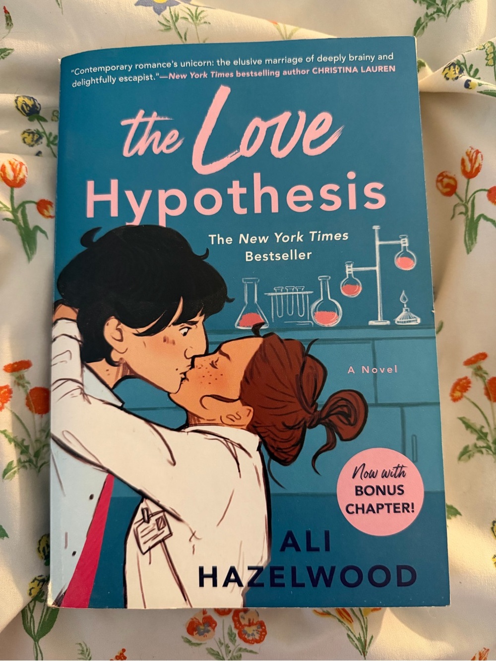 The Love Hypothesis Paperback - Blue Cover